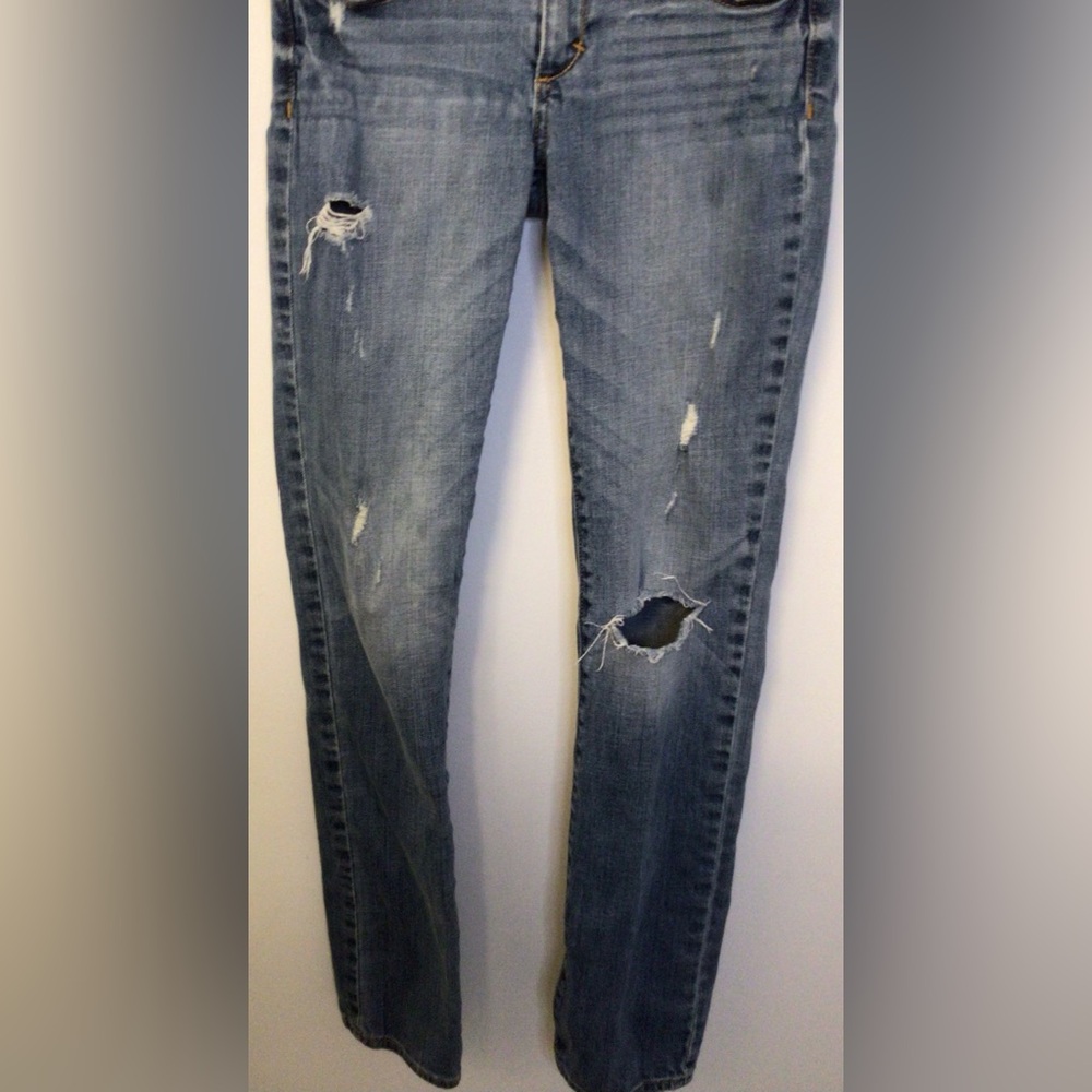 Abercrombie & Fitch Distressed Blue Jeans size 2
